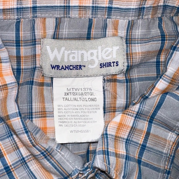 Wrangler Wrancher pearl button shirt - Picture 5 of 5